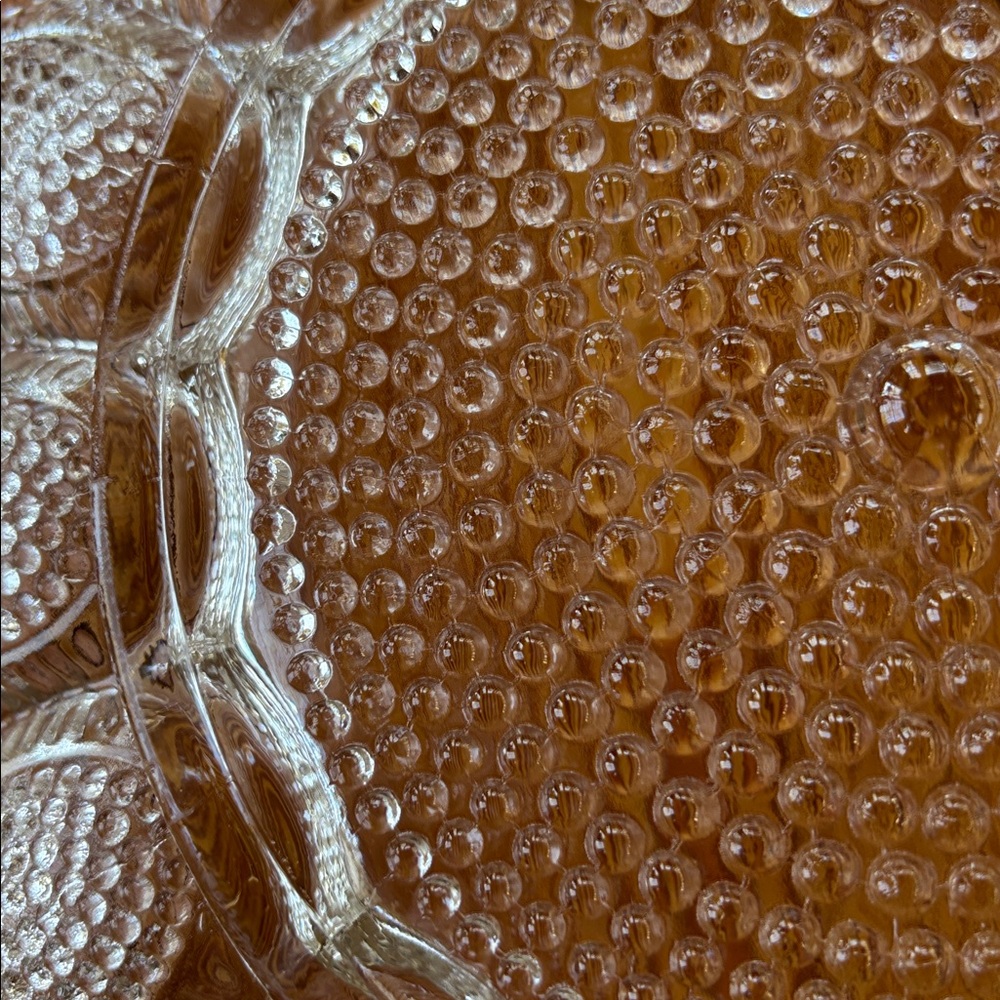 Vintage Indiana Clear Glass Hobnail Deviled Egg Plate/Platter - Picture 5 of 6